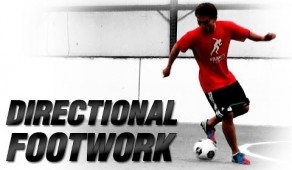 Soccer directional footwork