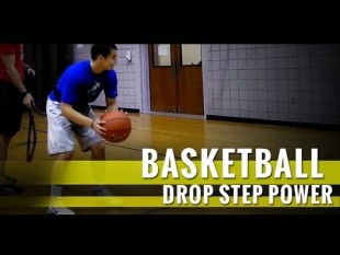 Drop step power dribble